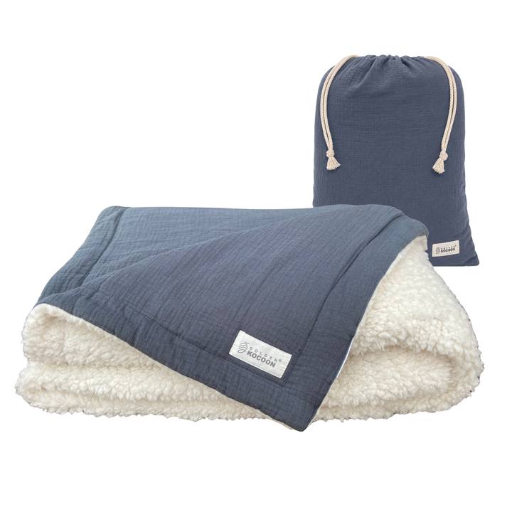 EMF Protection Sherpa Blanket - 99.6% Shielding for 5G, Wi-Fi & Bluetooth