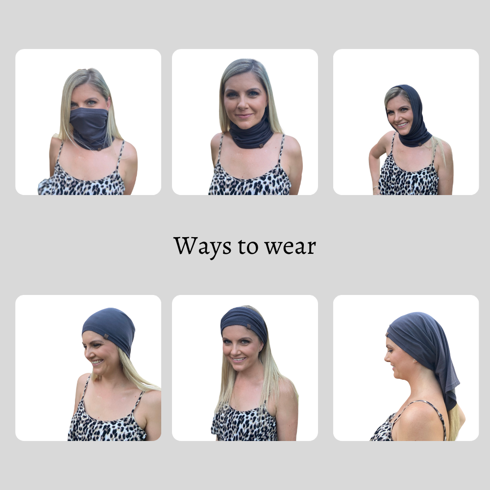 EMF Protection Neck Gaiter. Use for 5g Protection, Anti Radiation