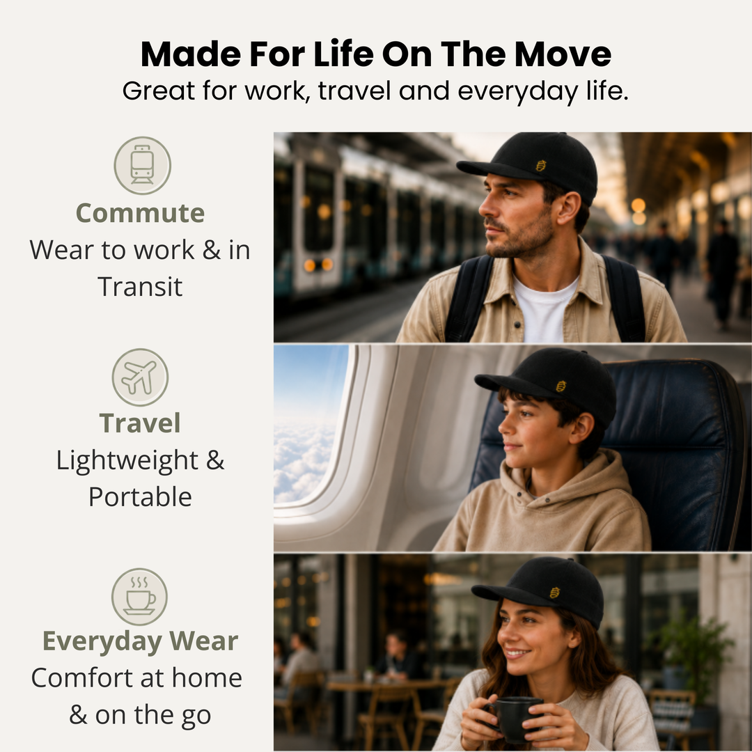 EMF Protection Cap - 99.8% Shielding for 5G, Wi-Fi & Bluetooth