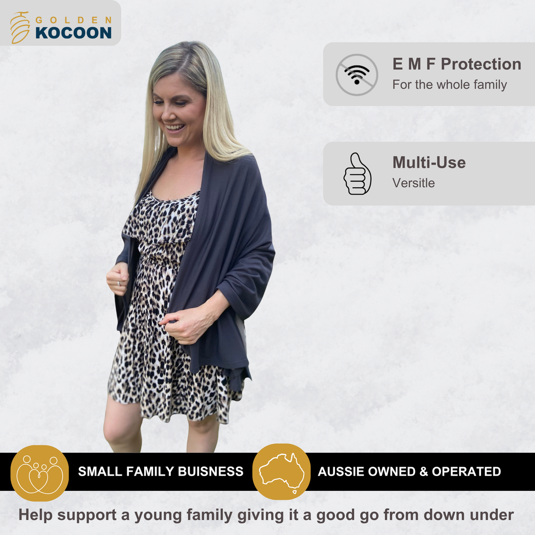 EMF Protection Scarf - 99.8% Shielding for 5G, Wi-Fi & Bluetooth