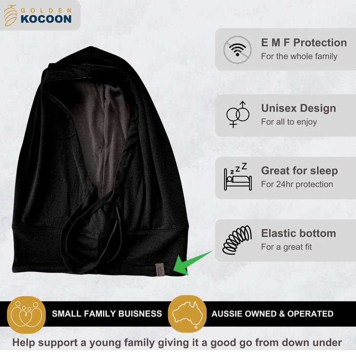 EMF Protection Hood - 99.8% Shielding for 5G, Wi-Fi & Bluetooth