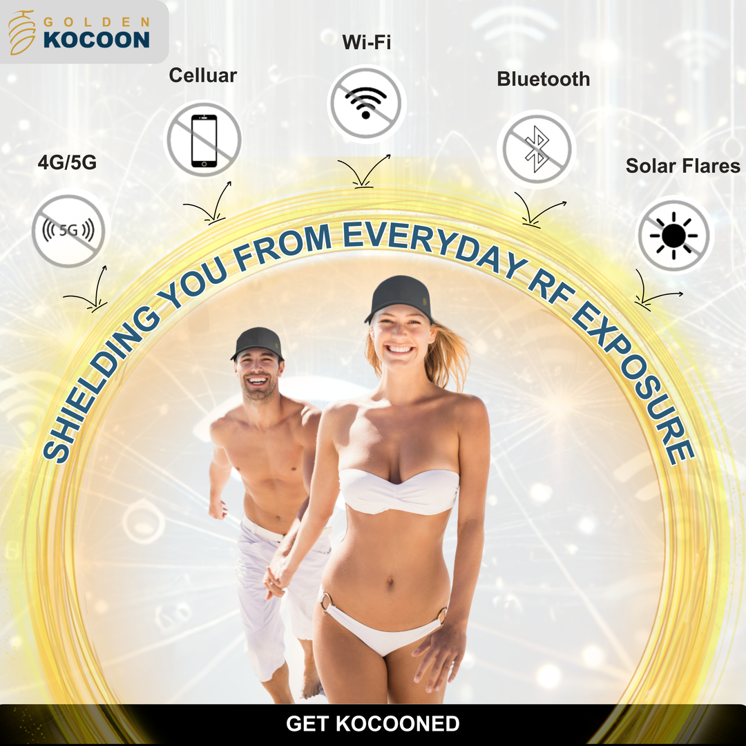 EMF Protection Cap - 99.8% Shielding for 5G, Wi-Fi & Bluetooth