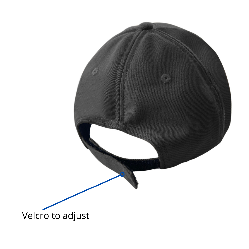 EMF Protection Cap in Blue, using a EMF Bamboo Fabric. Use for 5g Protection, Anti Radiation