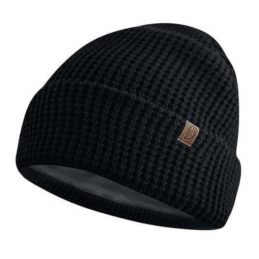 EMF Protection Beanie, made from Organic Cotton, in Black. Use for 5g Protection, Anti Radiation