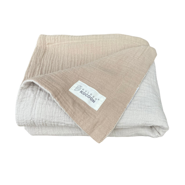 EMF Protection Crepe Blanket - 99.6% Shielding for 5G, Wi-Fi & Bluetooth