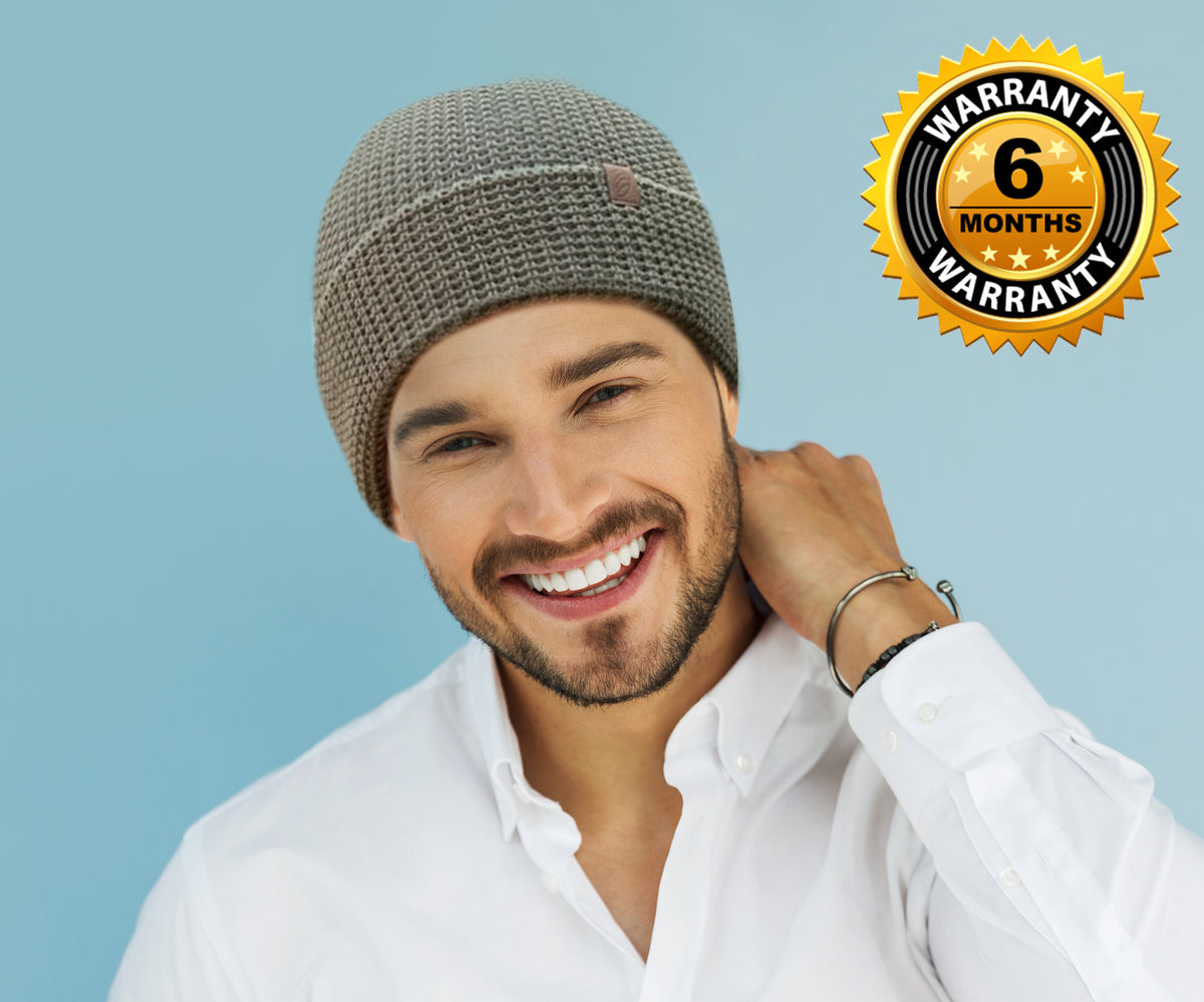 EMF Protection Beanie Made From Organic Cotton In Grey Use For 5g P emf-protection-beanie-made-from-organic-cotton-in-grey-use-for-5g-p